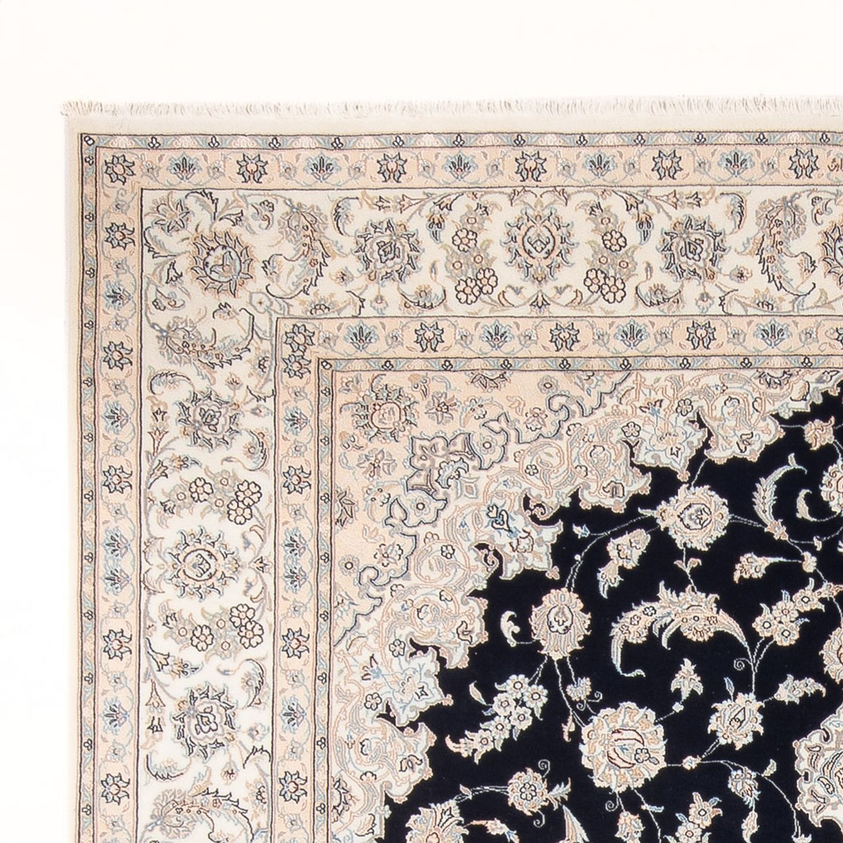 Persisk matta - Nain - Premium - 340 x 246 cm - mörkblå