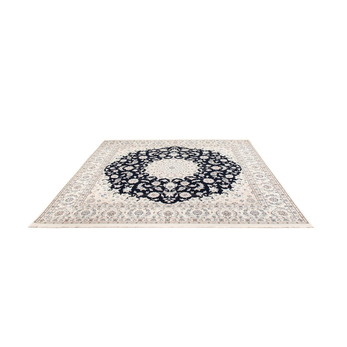 Persisk matta - Nain - 264 x 246 cm - mörkblå