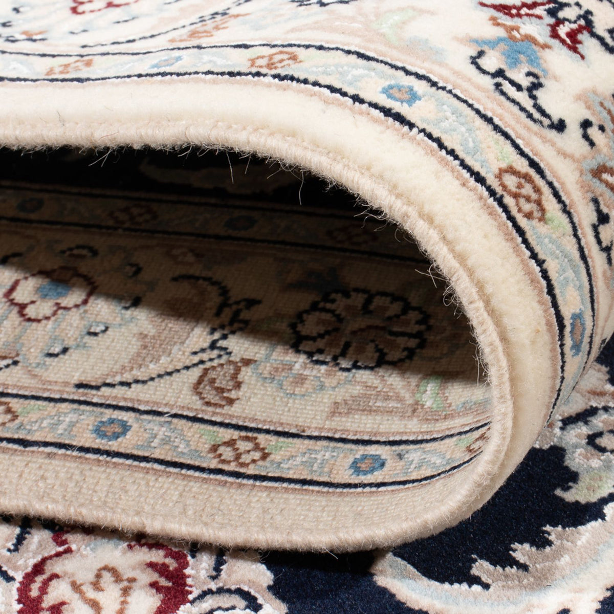 Runner Persisk matta - Nain - Premium - 392 x 87 cm - mörkblå