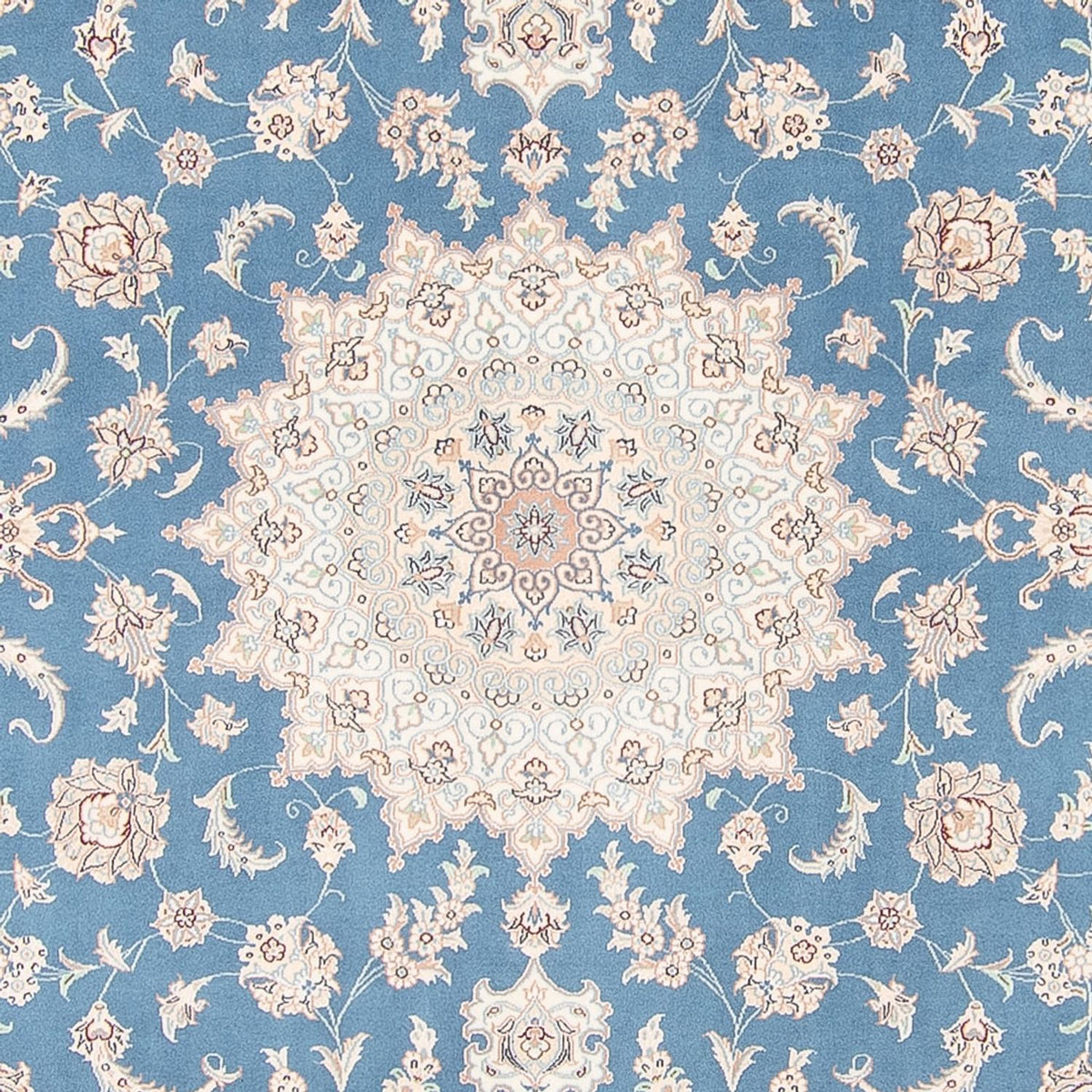 Persisk matta - Nain - 263 x 227 cm - blå