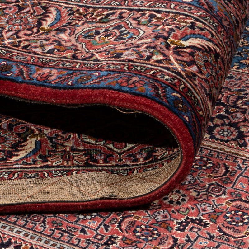 Persisk matta - Nain - 252 x 199 cm - bordeaux röd