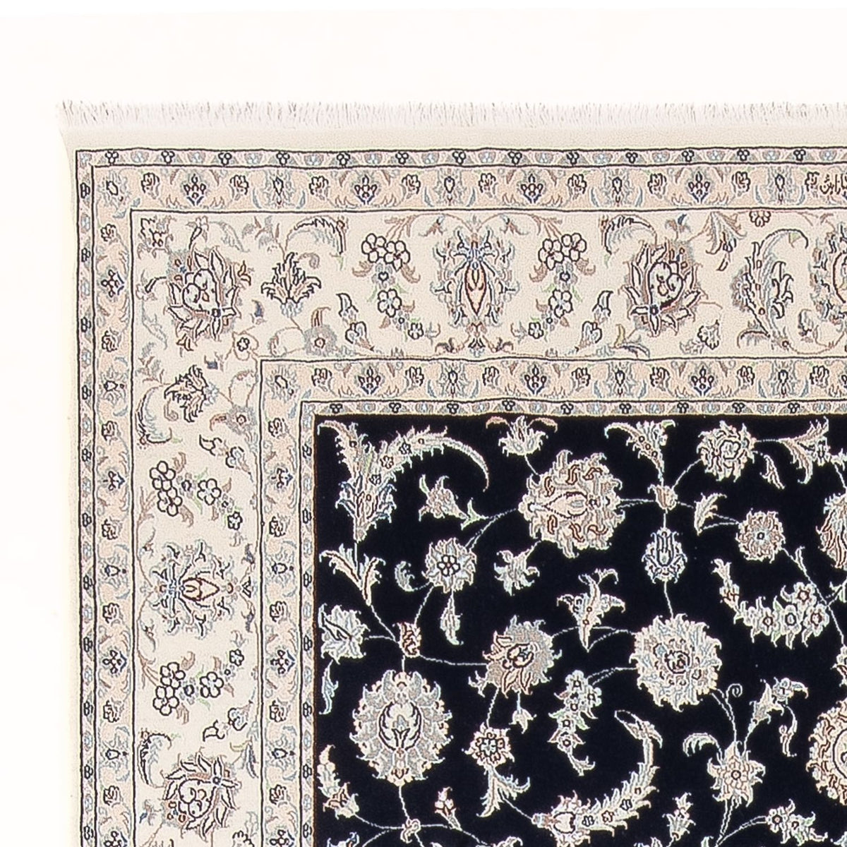 Persisk matta - Nain - Premium - 297 x 198 cm - mörkblå