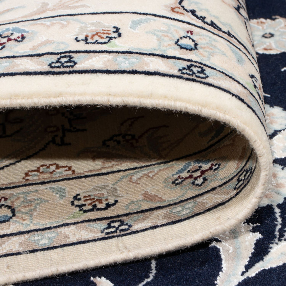 Persisk matta - Nain - Premium - 297 x 198 cm - mörkblå