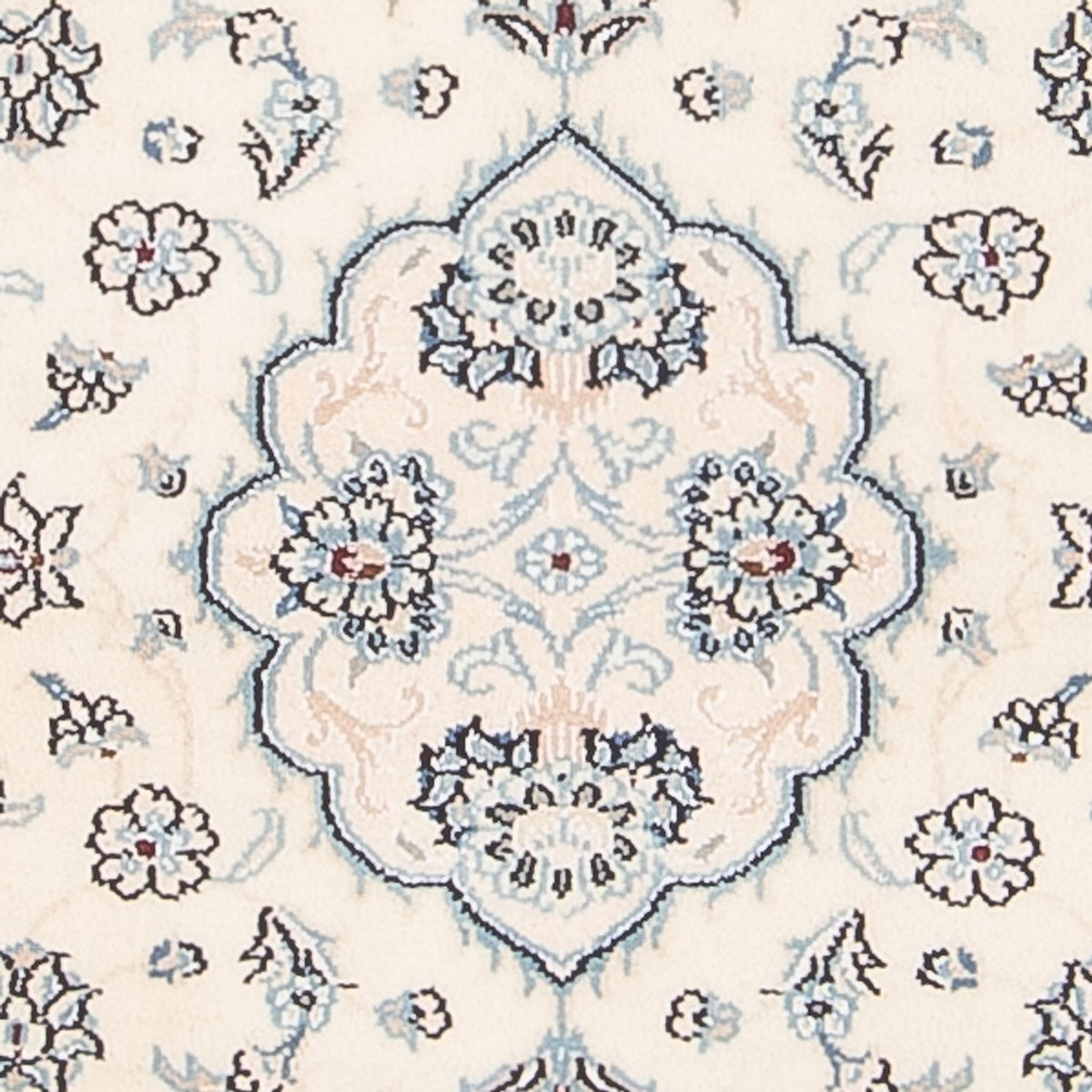 Persisk matta - Nain - 96 x 61 cm - grädde