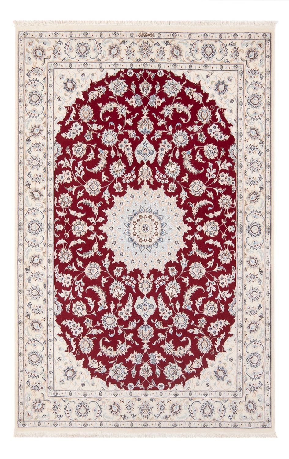 Persisk matta - Nain - Premium - 205 x 135 cm - röd