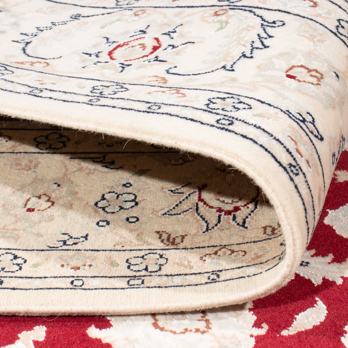 Persisk matta - Nain - Premium - 200 x 148 cm - röd