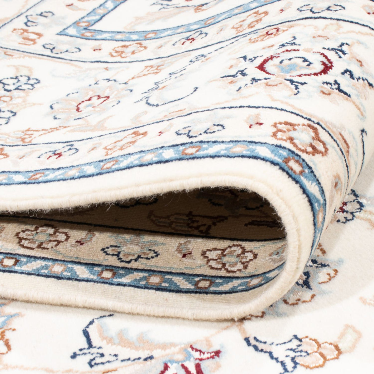 Persisk matta - Nain - Premium - 201 x 150 cm - grädde