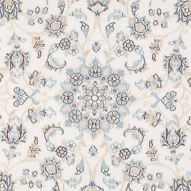 Persisk matta - Nain - Premium runt  - 149 x 149 cm - grädde