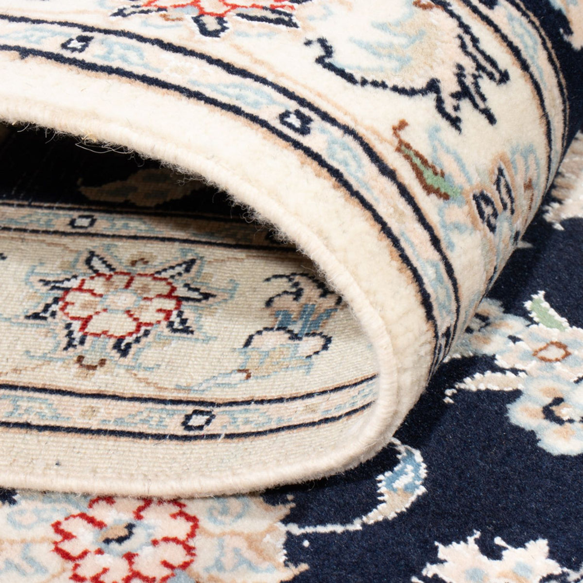 Runner Persisk matta - Nain - Royal - 203 x 80 cm - mörkblå