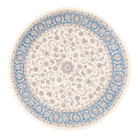 Persisk matta - Nain runt  - 200 x 200 cm - grädde