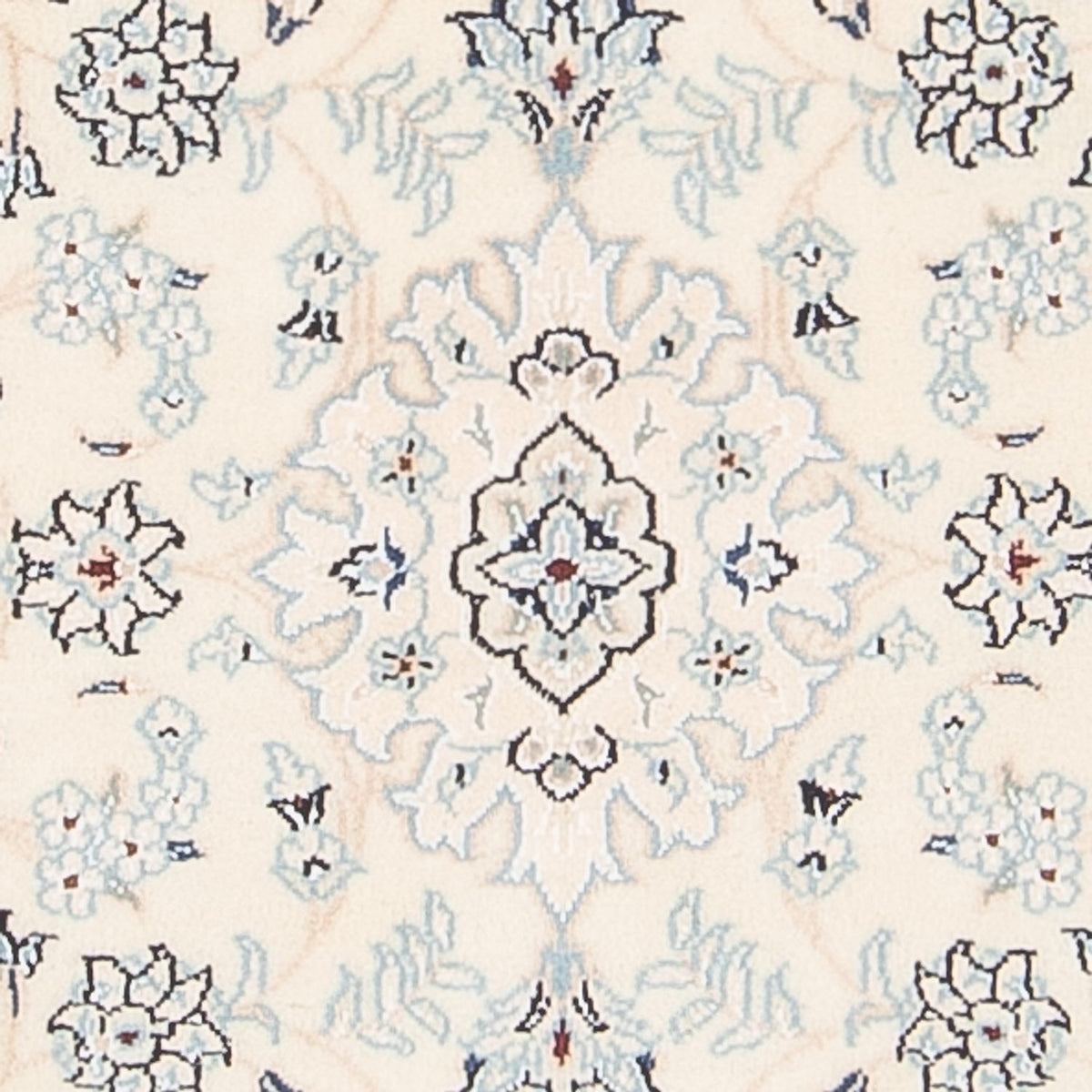 Persisk matta - Nain - 94 x 60 cm - grädde