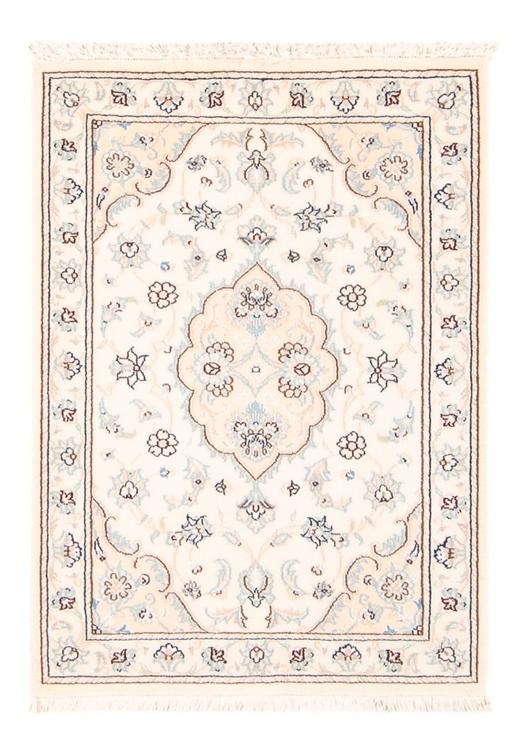 Persisk matta - Nain - 91 x 60 cm - beige