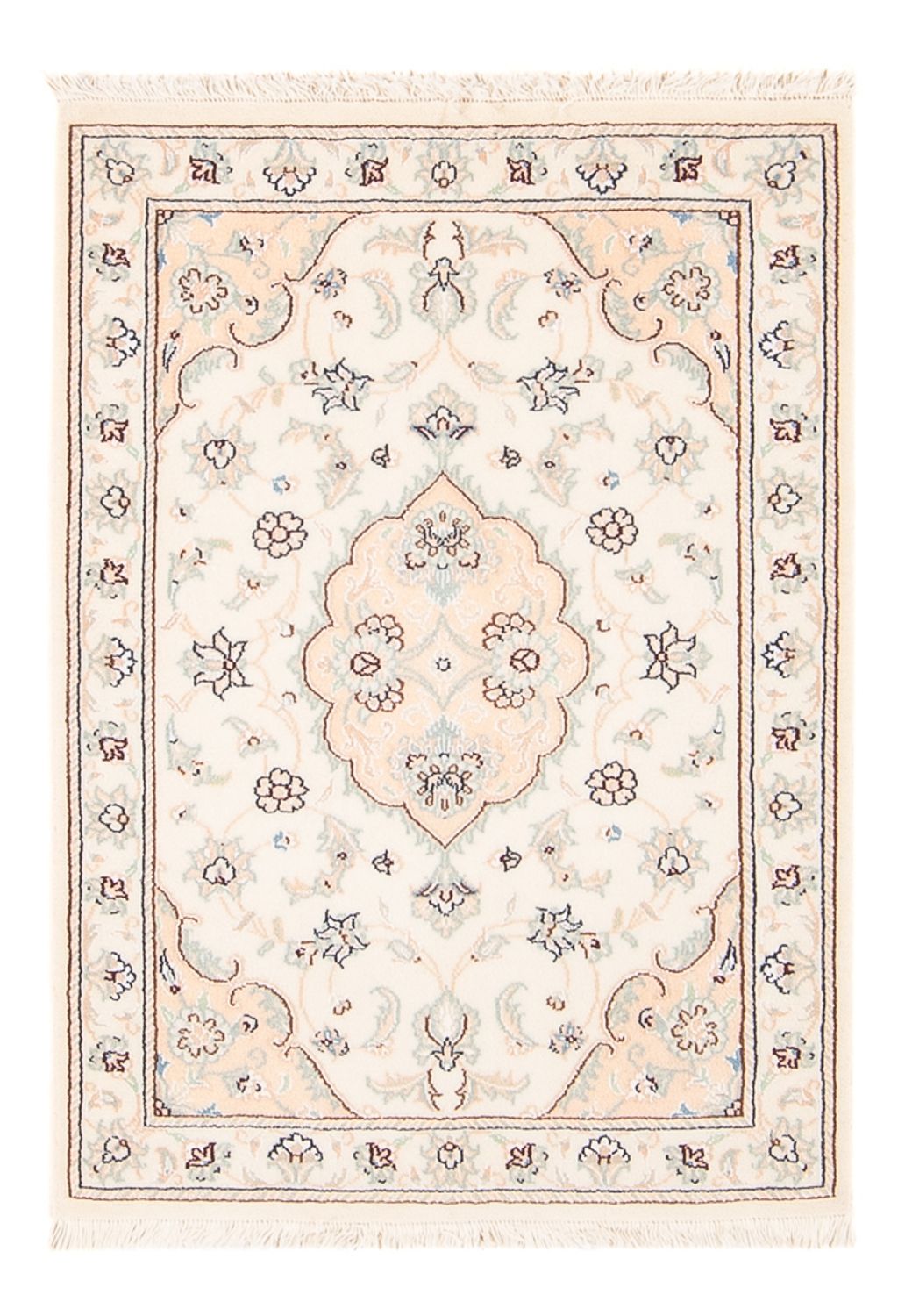 Persisk matta - Nain - 92 x 60 cm - beige