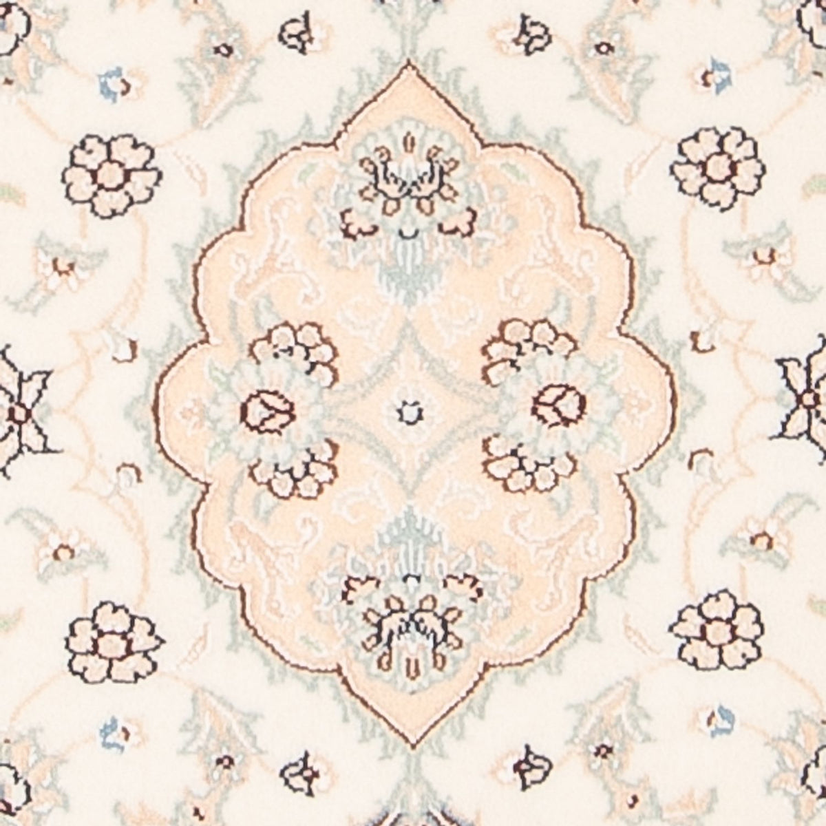 Persisk matta - Nain - 92 x 60 cm - beige