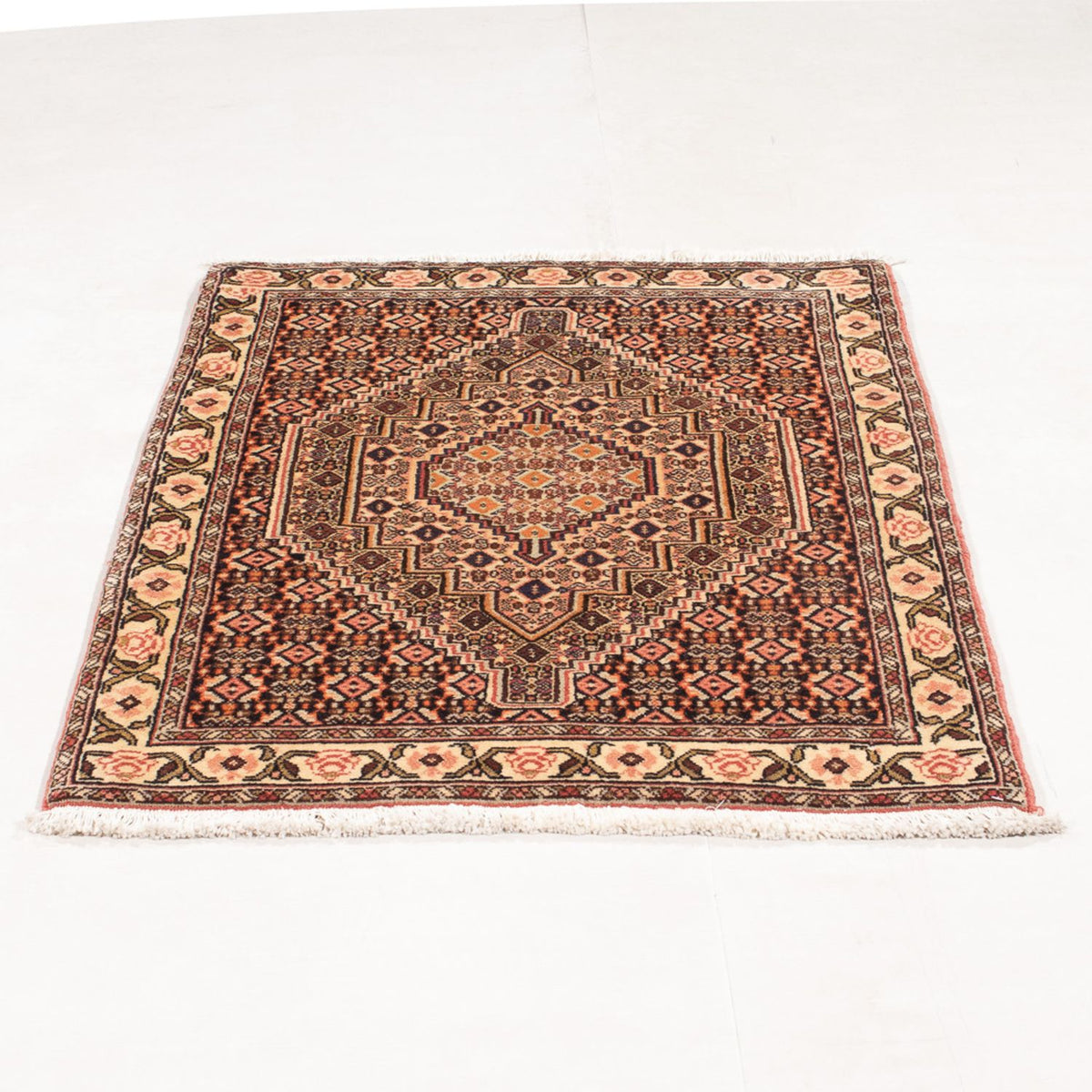 Persisk matta - Classic - 104 x 75 cm - mörkblå