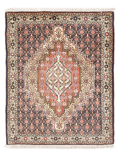 Senneh Mattan 78x105cm - Persisk matta - mörkblå