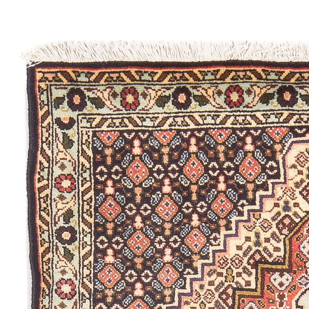 Persisk matta - Classic - 105 x 78 cm - mörkblå