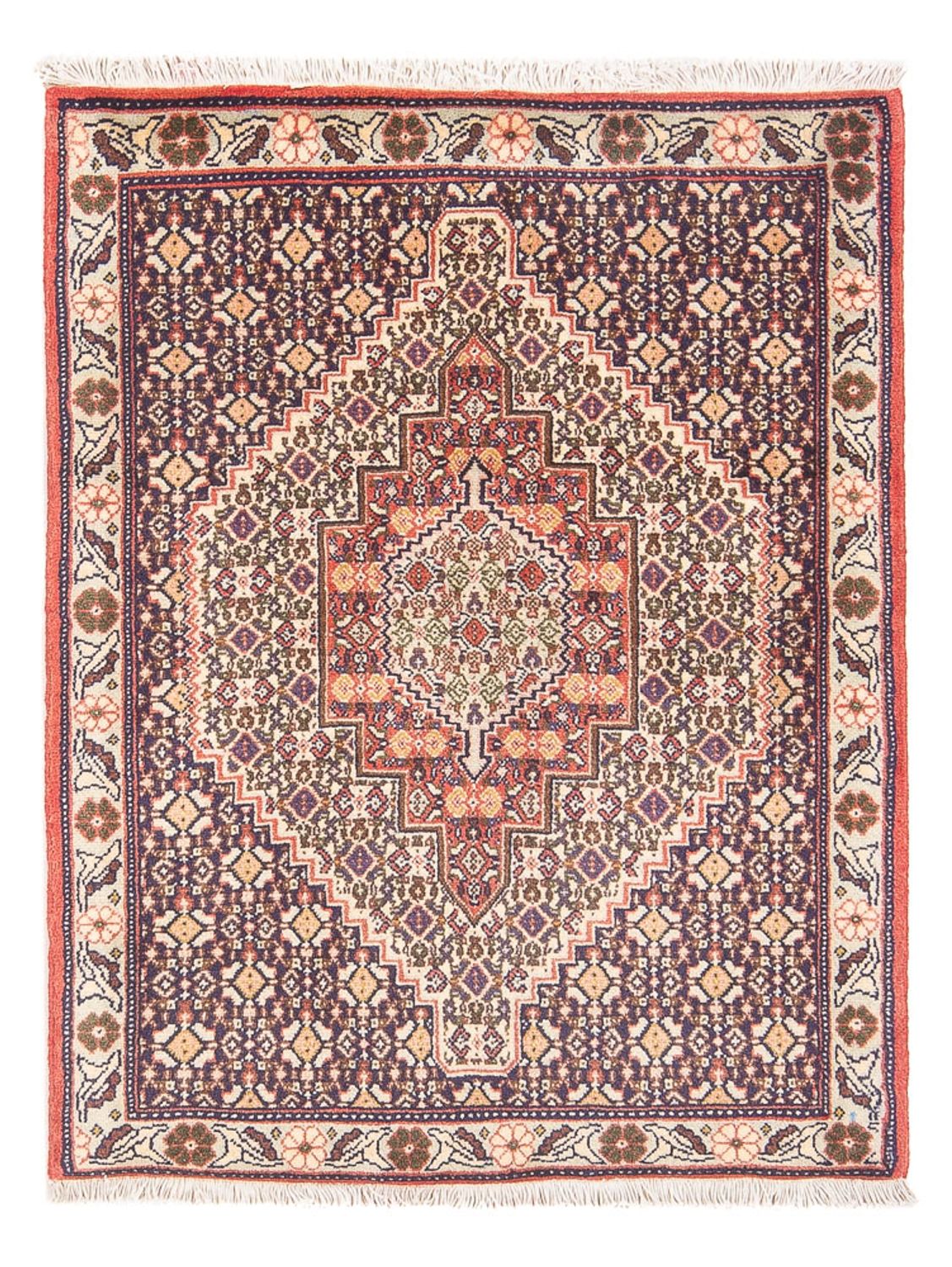 Persisk matta - Classic - 100 x 74 cm - mörkblå