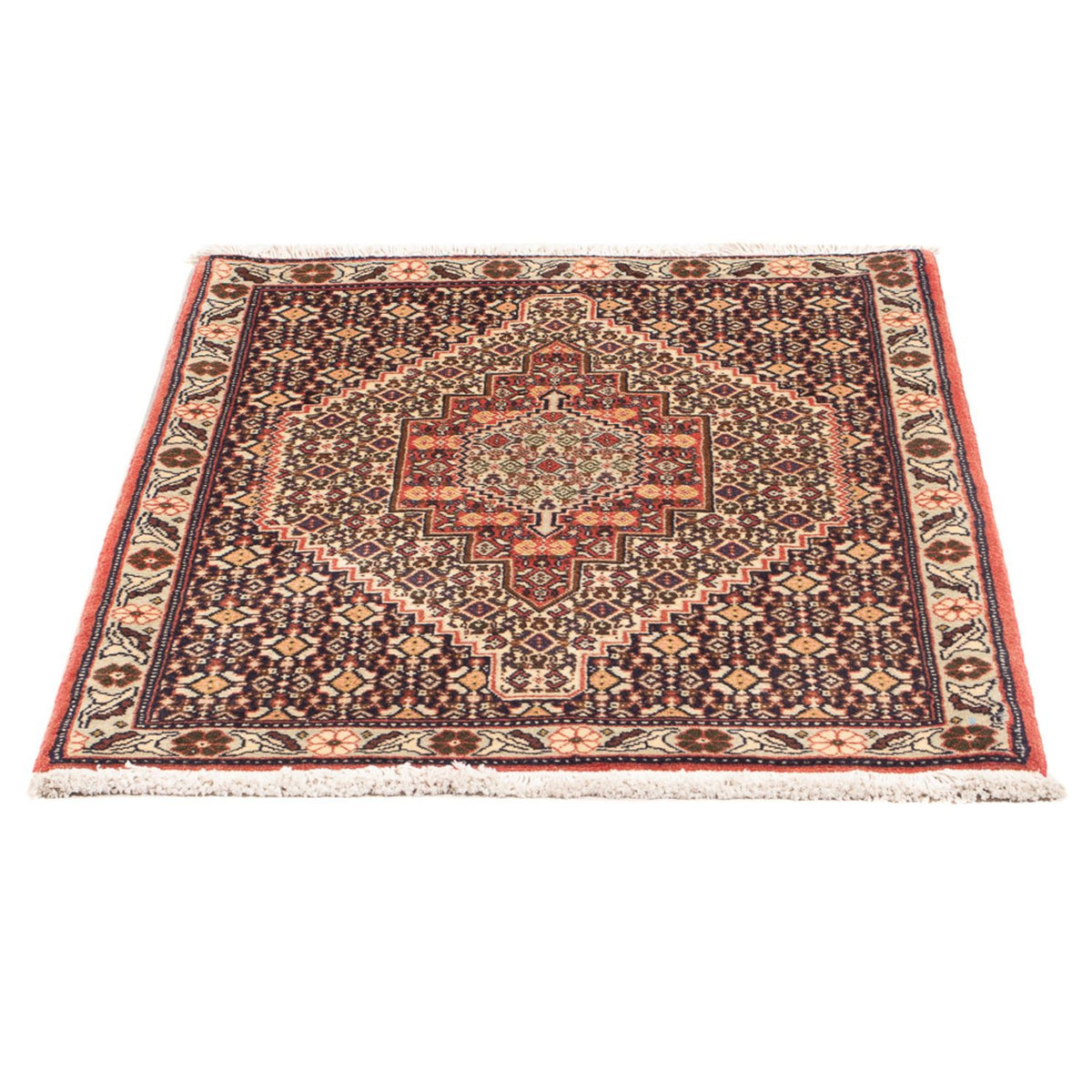 Persisk matta - Classic - 100 x 74 cm - mörkblå