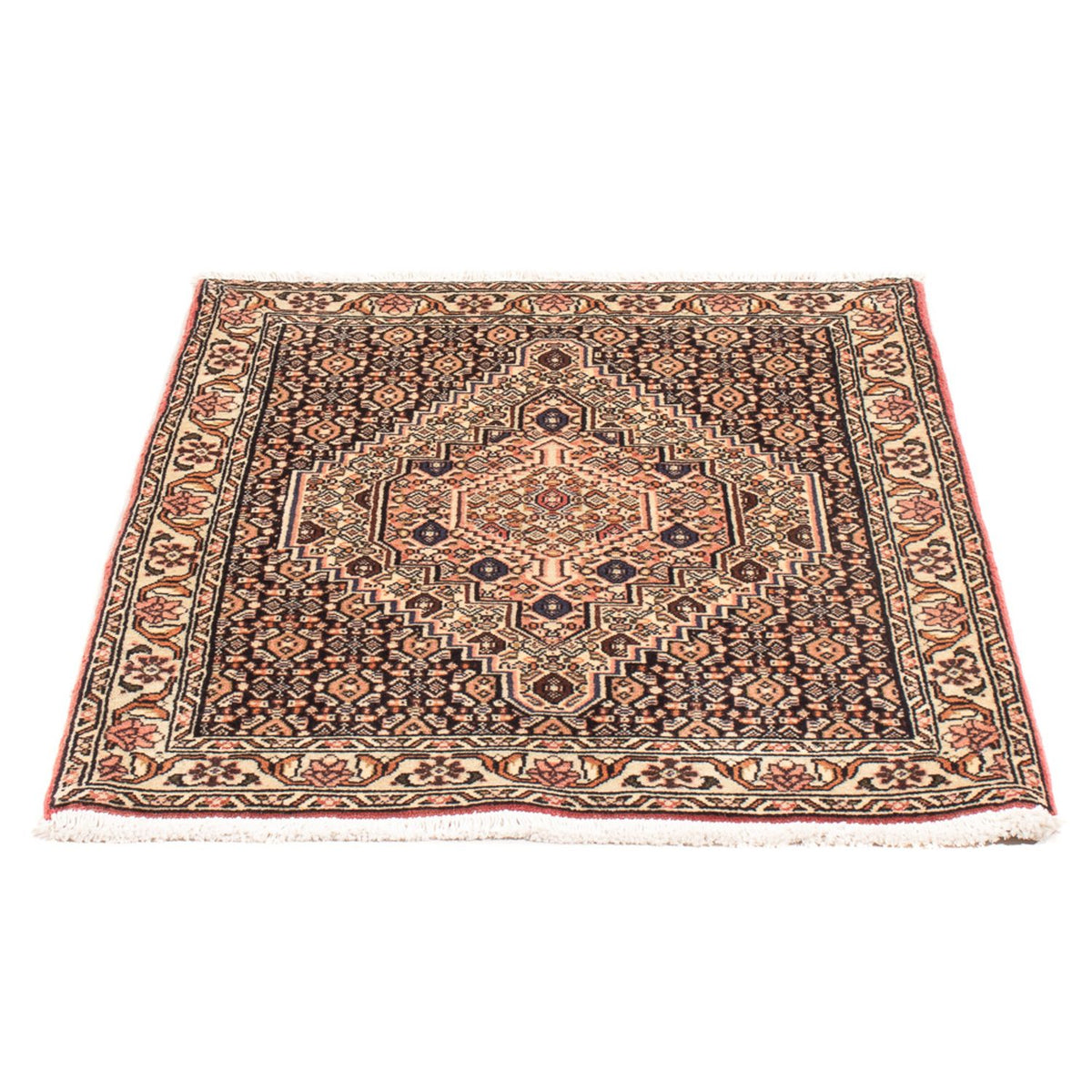 Persisk matta - Classic - 98 x 75 cm - mörkblå