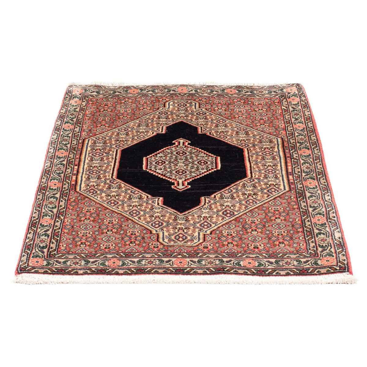 Persisk matta - Classic - 103 x 74 cm - mörkblå