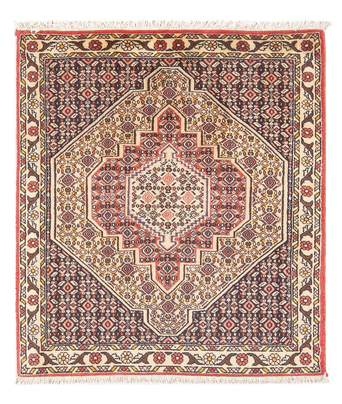 Persisk matta - Classic - 100 x 74 cm - mörkblå