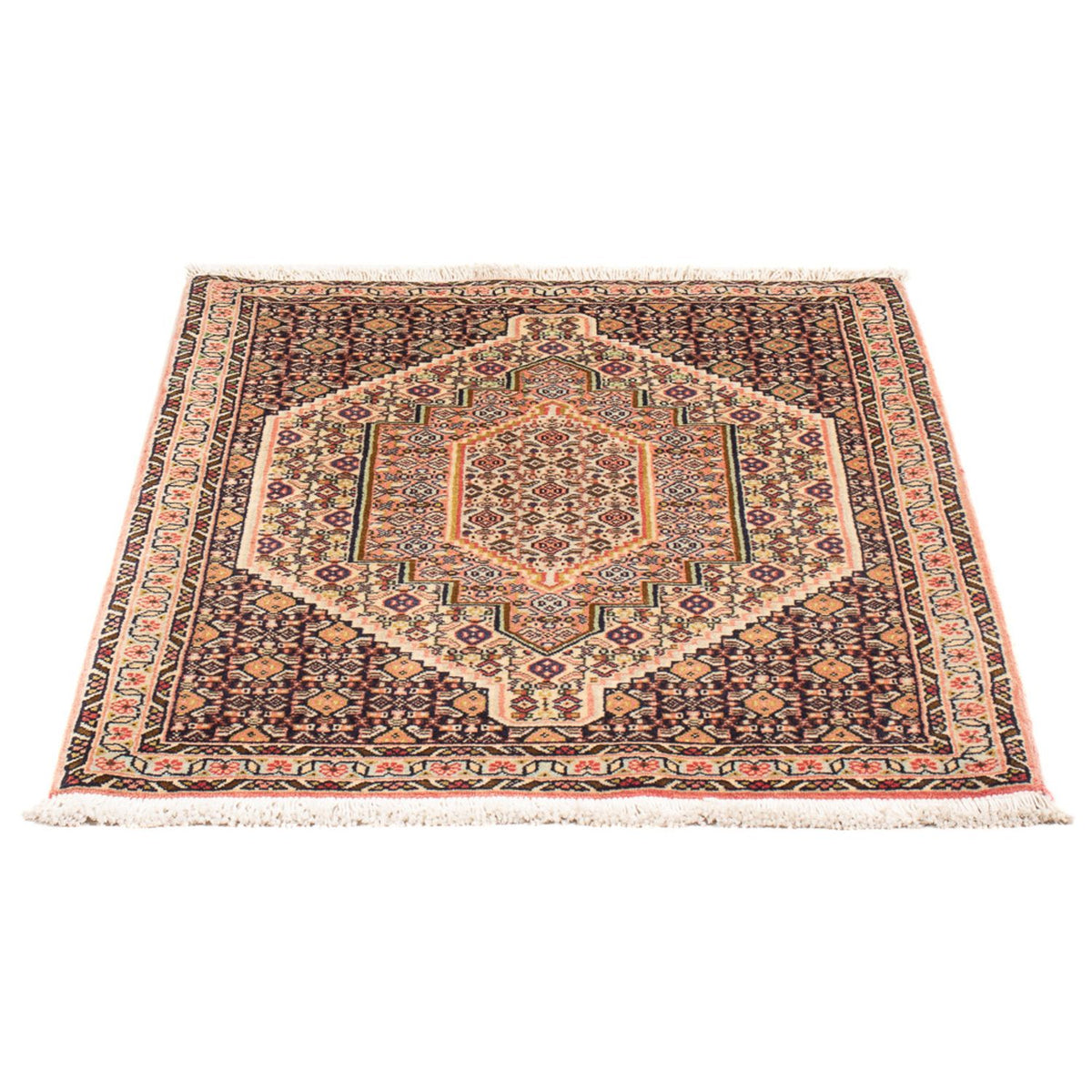 Persisk matta - Classic - 98 x 75 cm - mörkblå