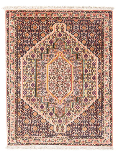 Senneh Mattan 75x102cm - Persisk matta - mörkblå