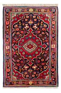 Persisk matta - Classic - 96 x 63 cm - mörkblå