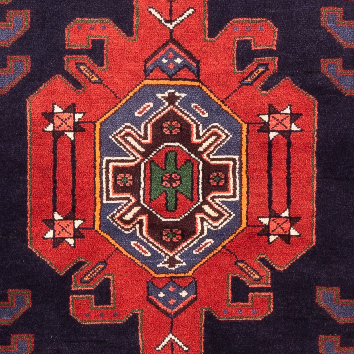 Persisk matta - Nomadic - 149 x 103 cm - mörkblå