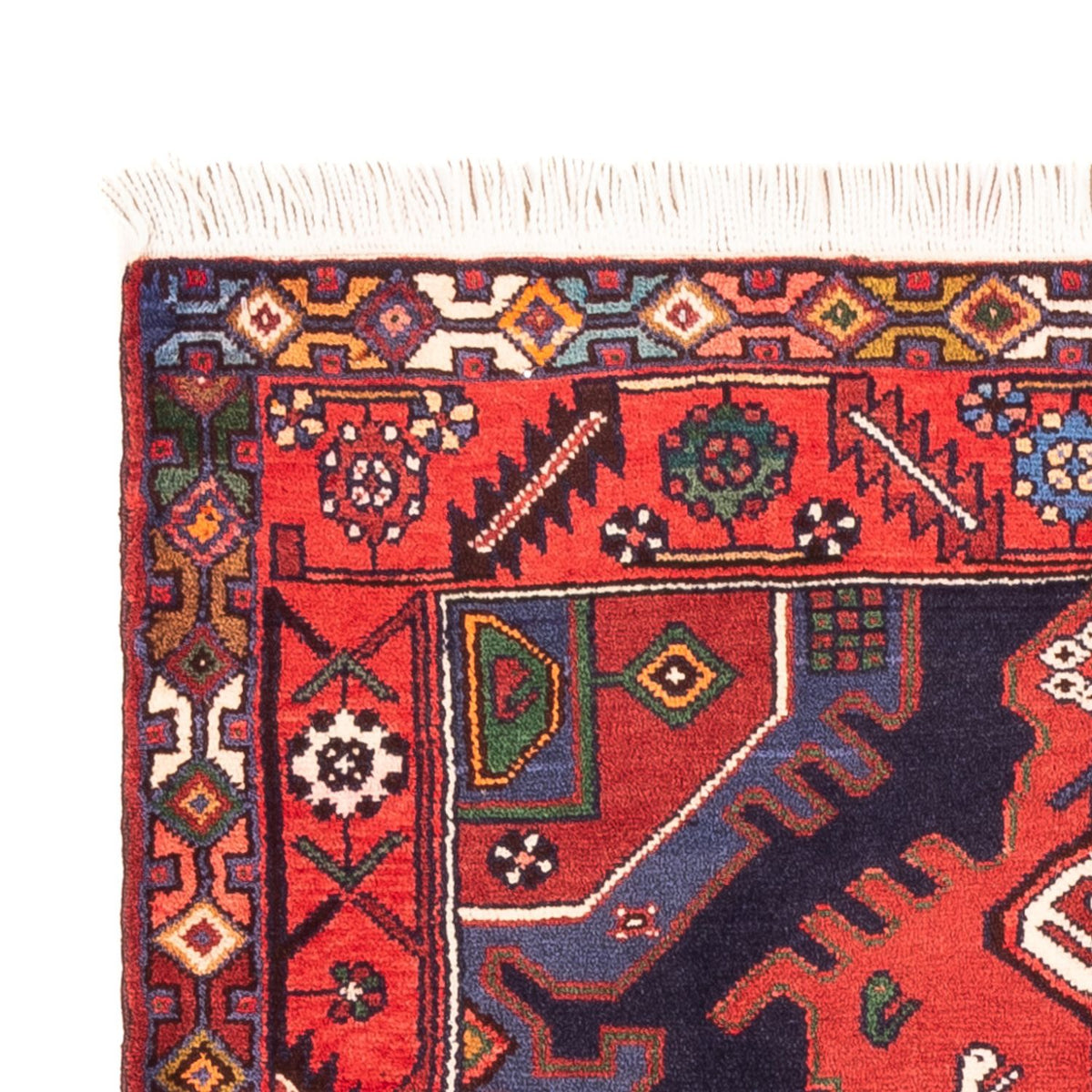 Persisk matta - Nomadic - 149 x 103 cm - mörkblå