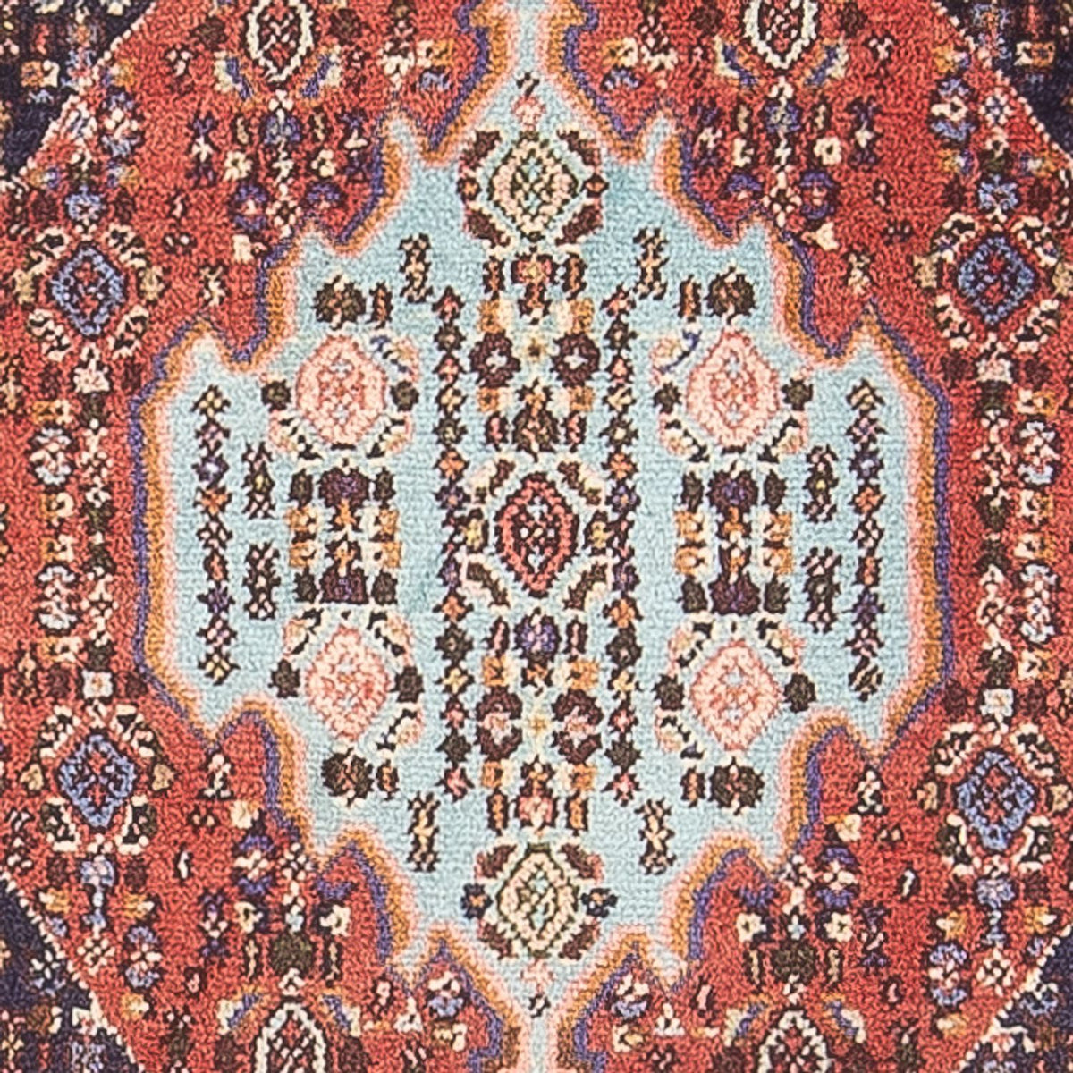 Persisk matta - Classic - 96 x 70 cm - mörkblå