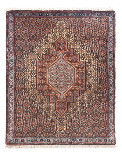 Senneh Mattan 74x105cm - Persisk matta - mörkblå