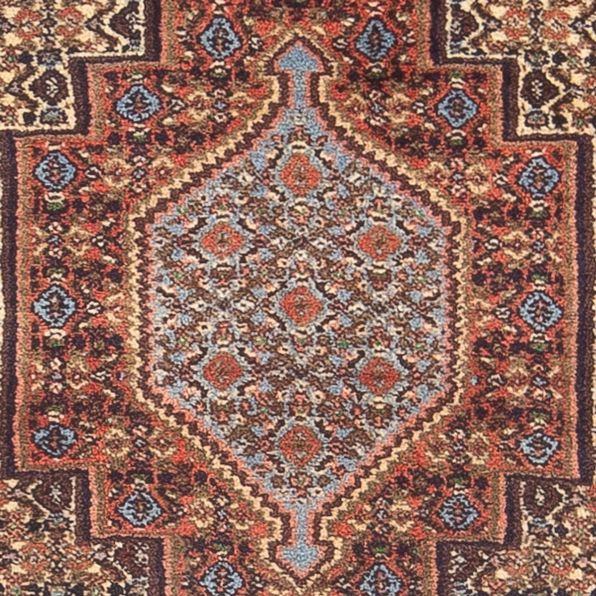 Persisk matta - Classic - 105 x 74 cm - mörkblå