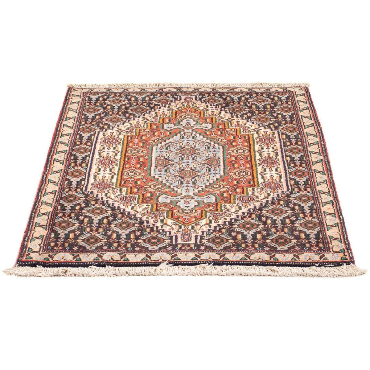 Persisk matta - Classic - 100 x 73 cm - mörkblå