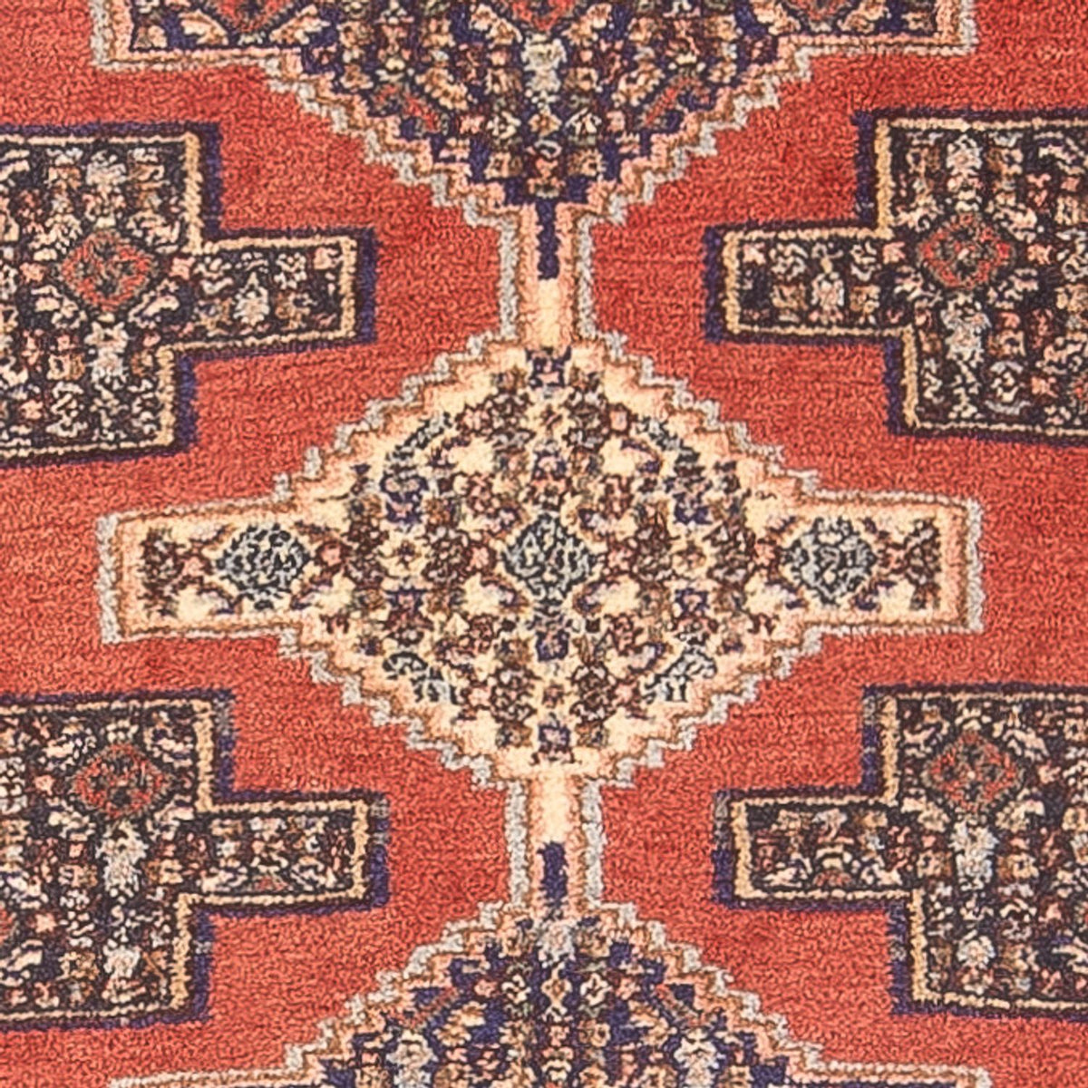 Persisk matta - Classic - 96 x 80 cm - röd