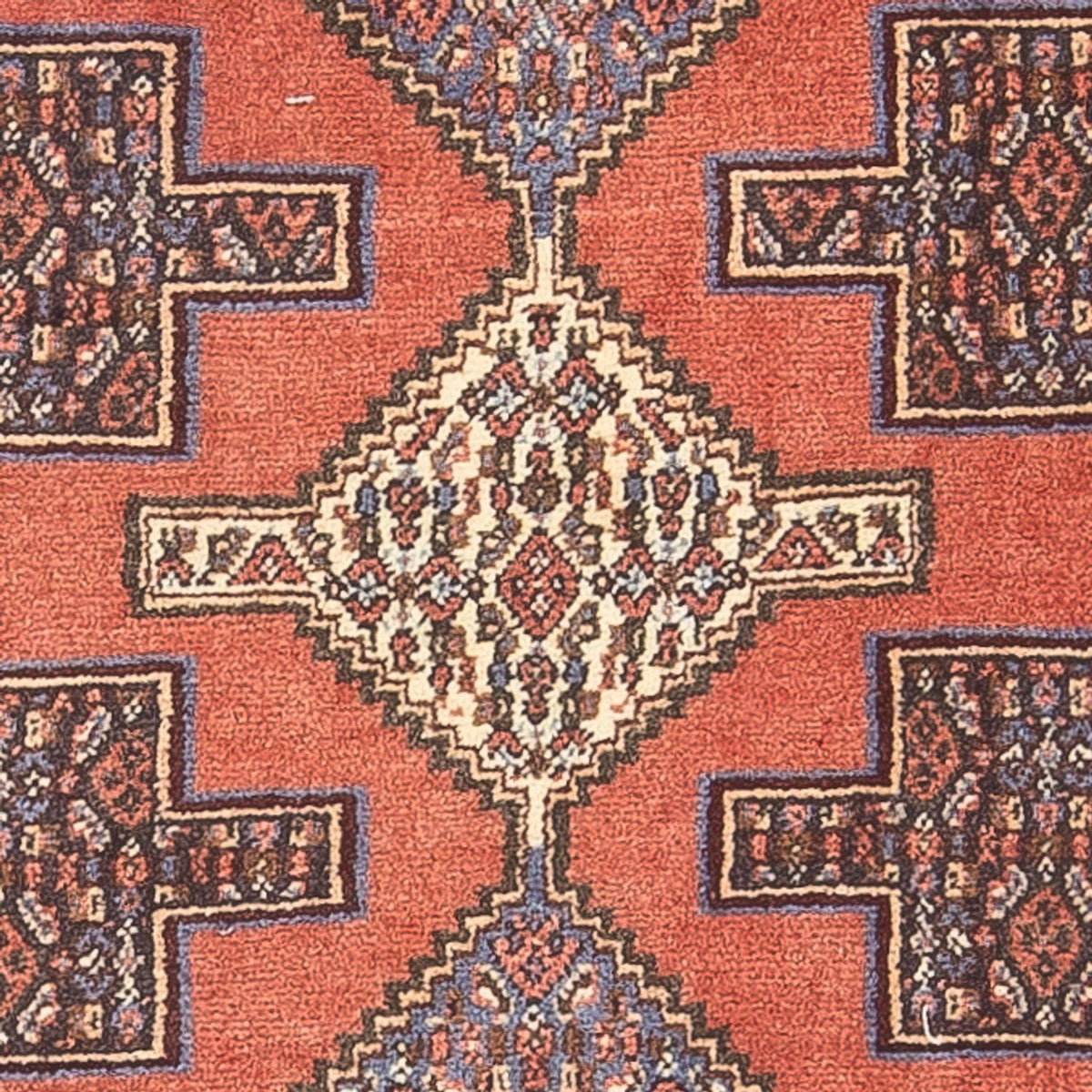 Persisk matta - Classic - 100 x 77 cm - röd