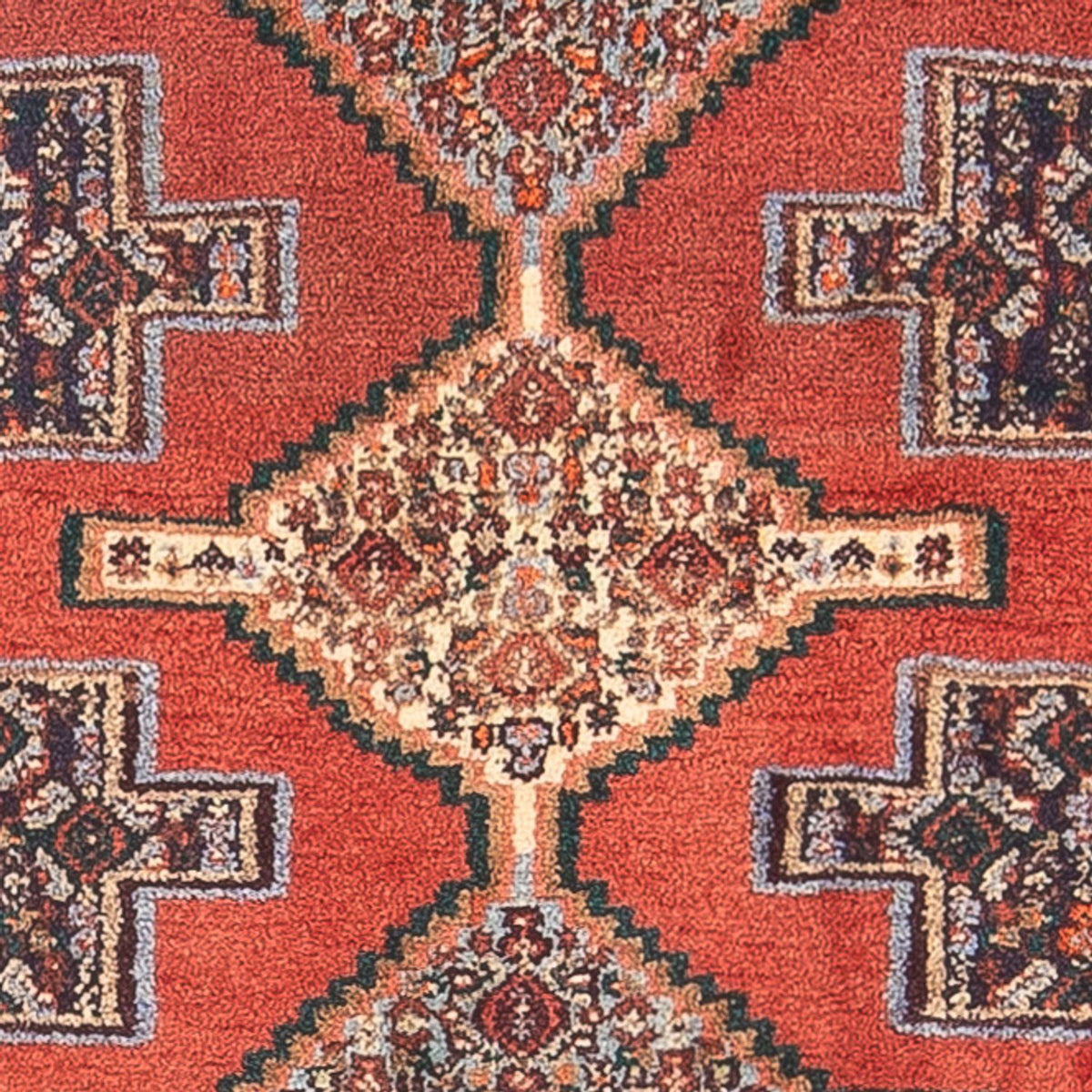 Persisk matta - Classic - 98 x 72 cm - röd