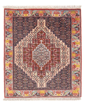 Persisk matta - Classic - 96 x 76 cm - mörkblå