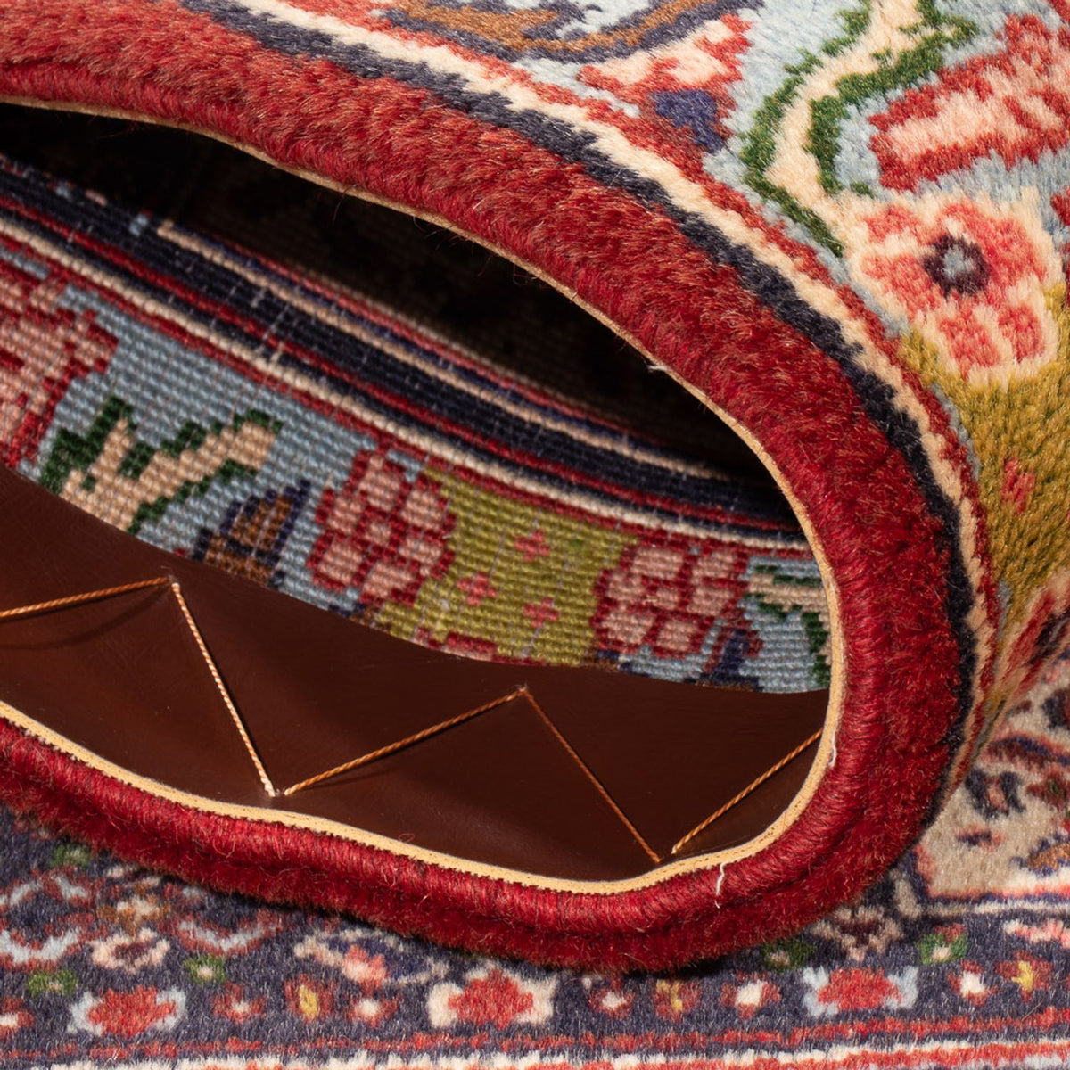 Persisk matta - Classic - 96 x 76 cm - mörkblå