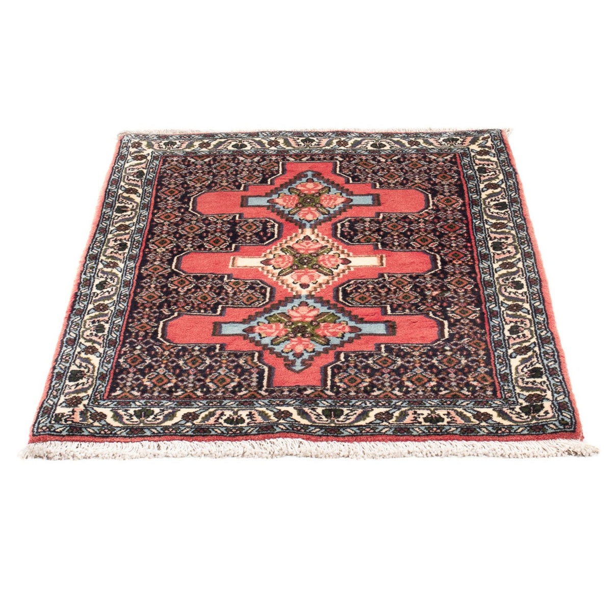 Persisk matta - Classic - 105 x 75 cm - mörkblå