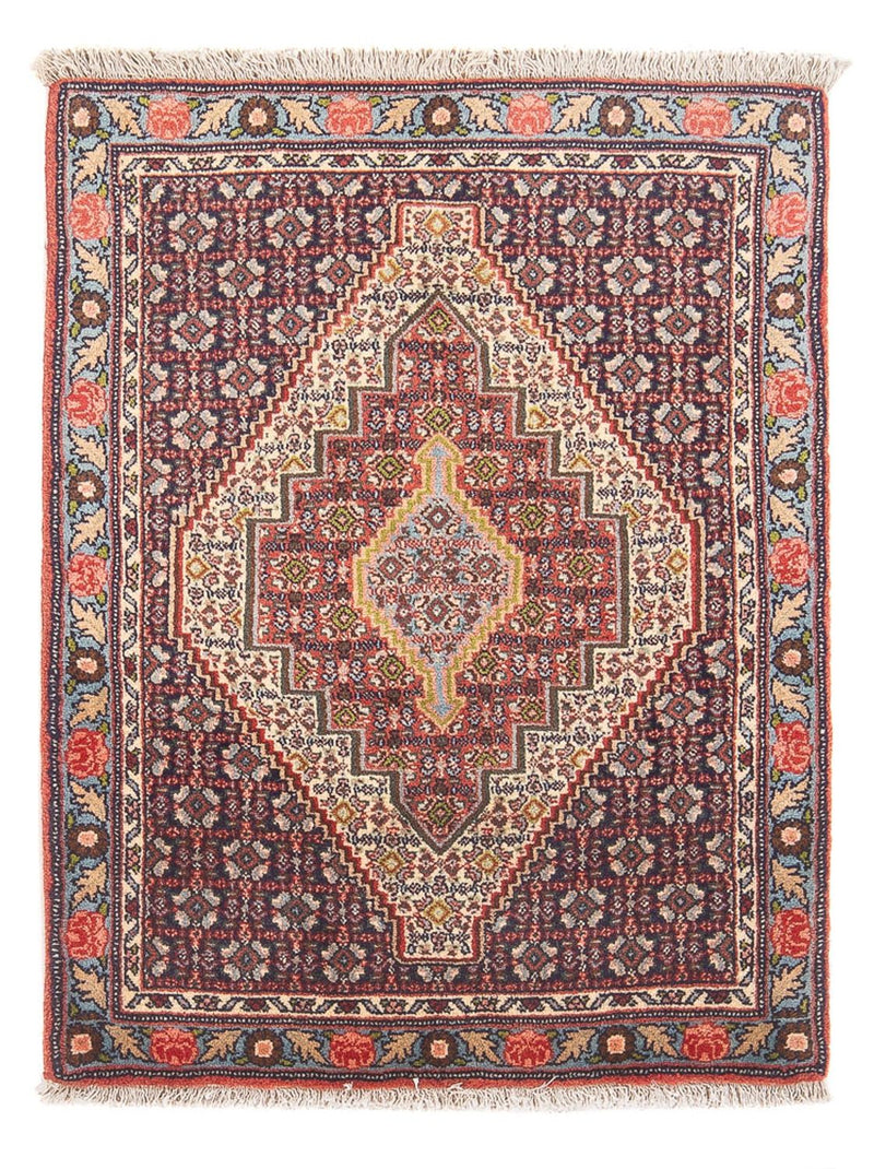 Persisk matta - Classic - 106 x 76 cm - mörkblå