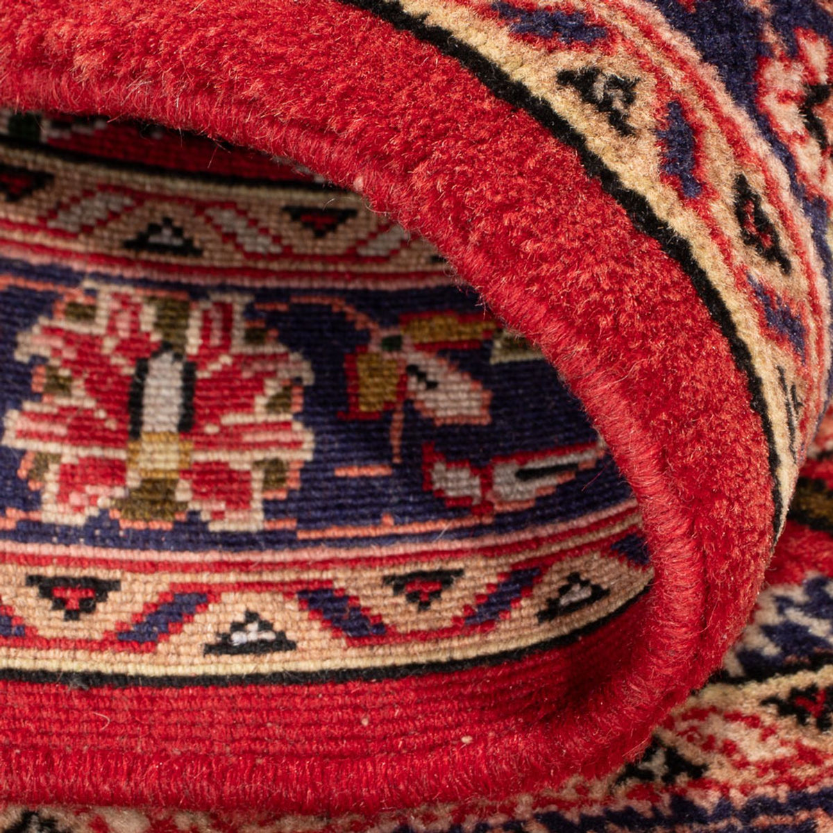 Persiska mattor - Keshan - 88 x 72 cm - röd