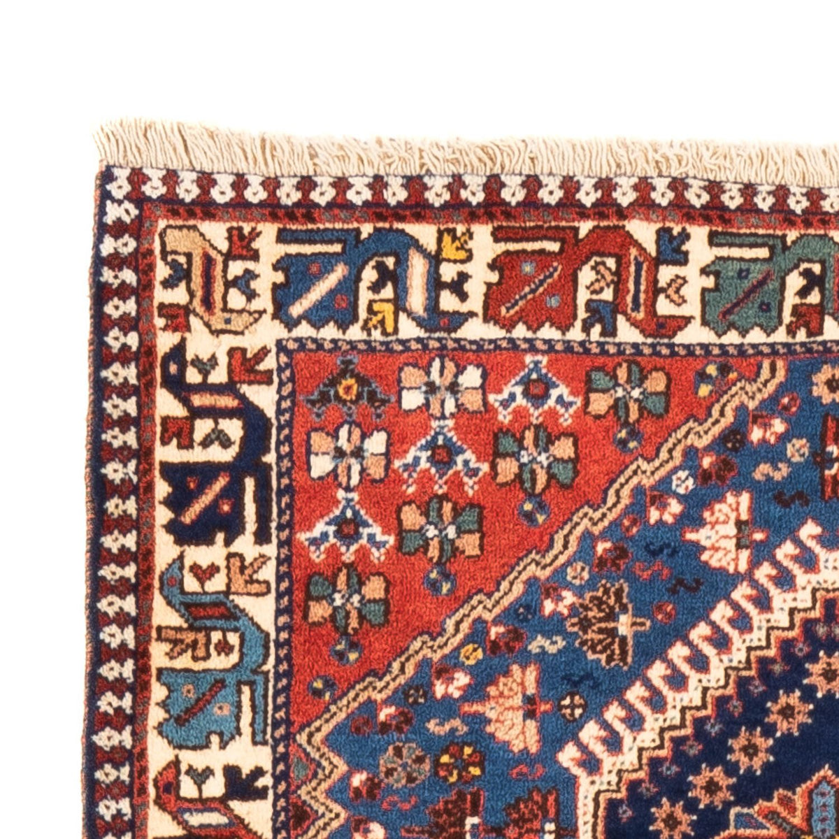 Runner Persisk matta - Nomadic - 197 x 82 cm - ljusblå