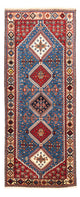 Runner Persisk matta - Nomadic - 200 x 84 cm - ljusblå