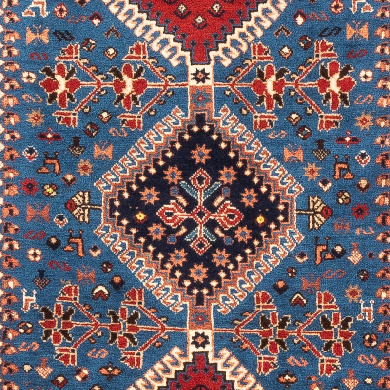 Runner Persisk matta - Nomadic - 200 x 84 cm - ljusblå