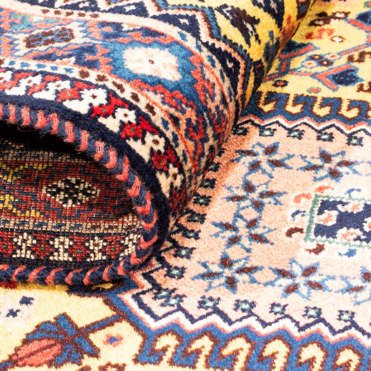 Runner Persisk matta - Nomadic - 193 x 82 cm - gul