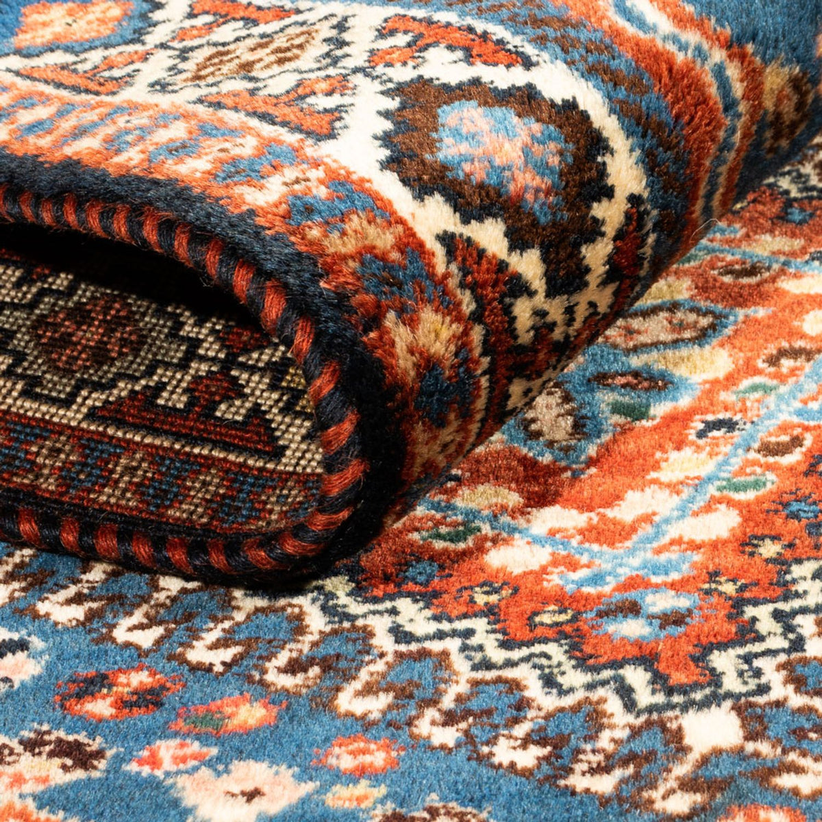 Persisk matta - Nomadic - 122 x 75 cm - blå