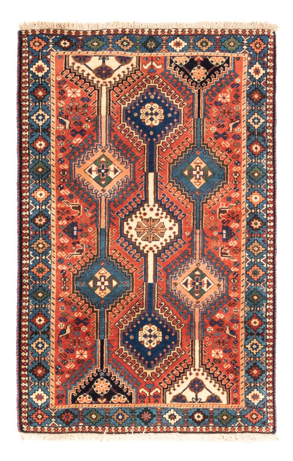 Persisk matta - Nomadic - 125 x 80 cm - röd