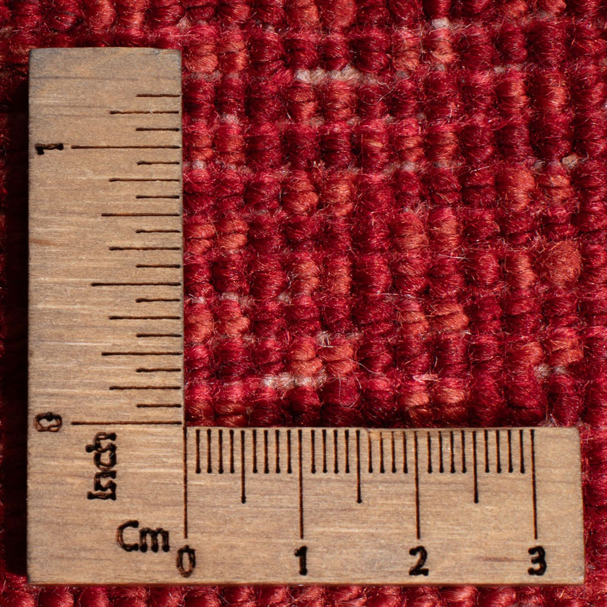 Gabbeh-matta - persisk - 200 x 154 cm - röd